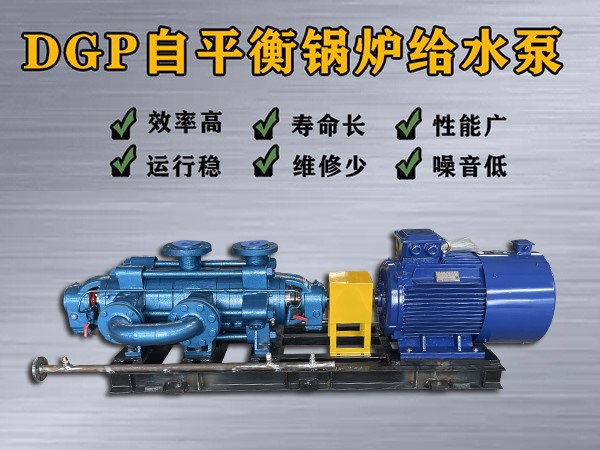 DGP25-50×（3-12）自平衡锅炉给水泵