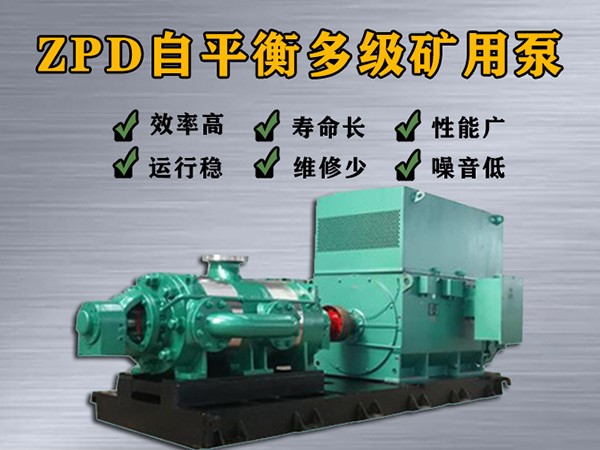 ZPD120-50×（2-9）自平衡多级离心泵